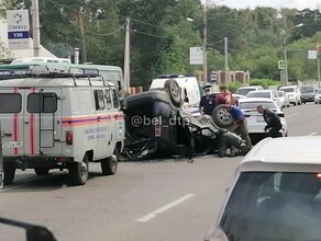Очевидцы сообщают о жестком ДТП в Белогорске