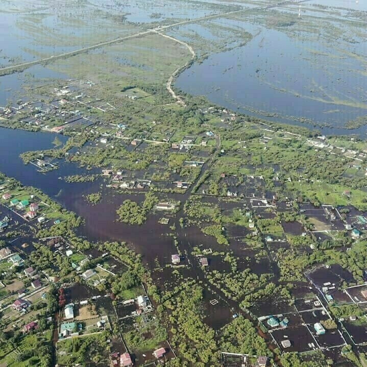 В Амурской области изза дождей снова возможен резкий подъем рек