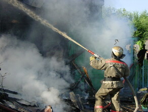 Амурские пожарные обнаружили в горящем доме погибшего мужчину