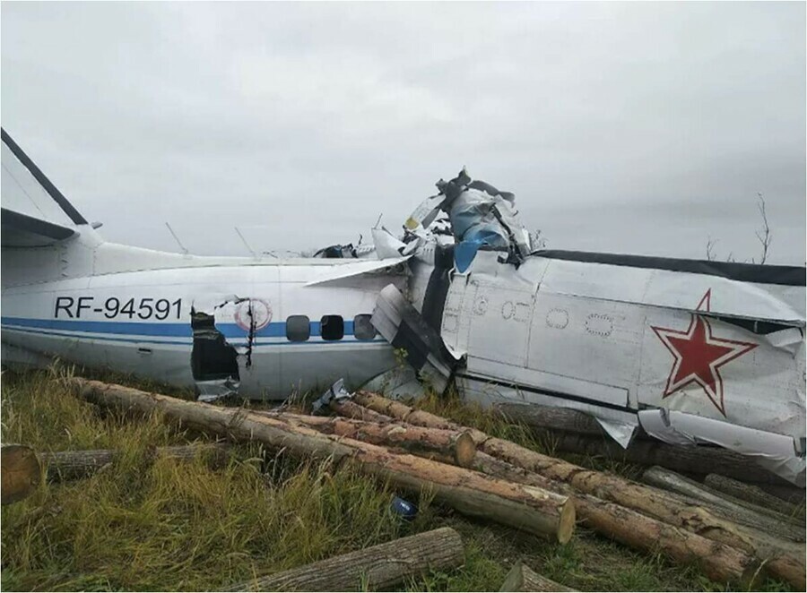 В Татарстане разбился самолет с парашютистами