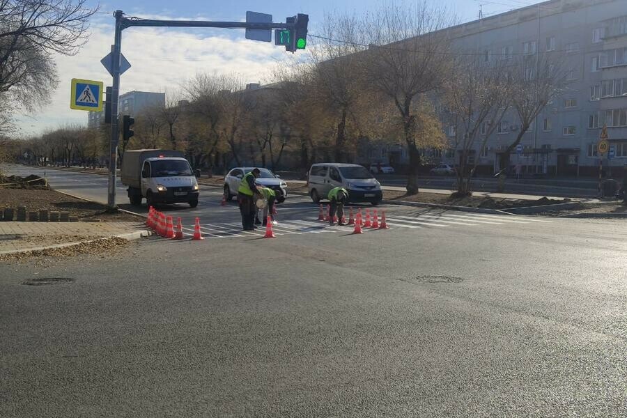 На улице Горького в Благовещенске завершаются ремонтные работы Когда полностью откроют дорогу фото