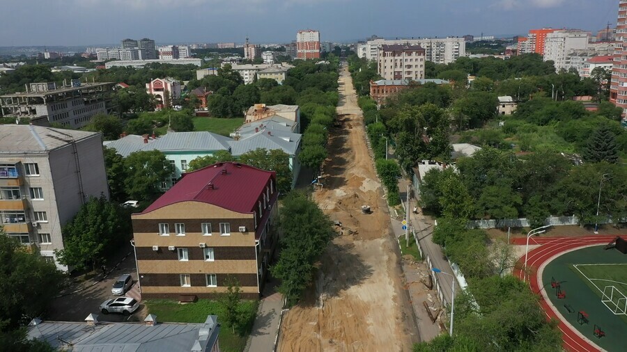 Оцените размах масштабный ремонт Калинина с высоты птичьего полета видео