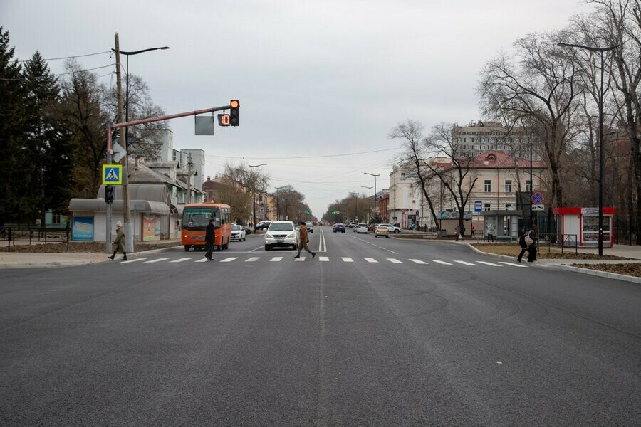 Дождались улицу Ленина в Благовещенске полностью откроют 29 октября Когда откроют Горького фото