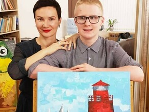 Мальчик рисует чтобы справиться с аутизмом Неожиданно его картины стали покупать