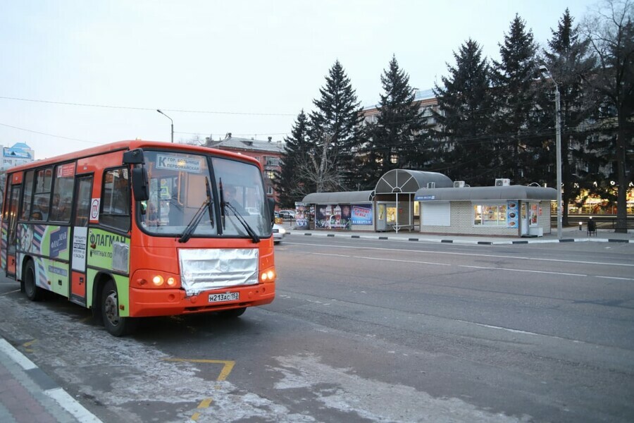 Благовещенский автобус  К изменяет схему движения