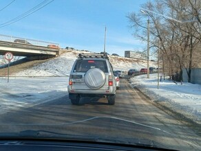 В Благовещенске образовались пробки на мосту через Зею фото видео