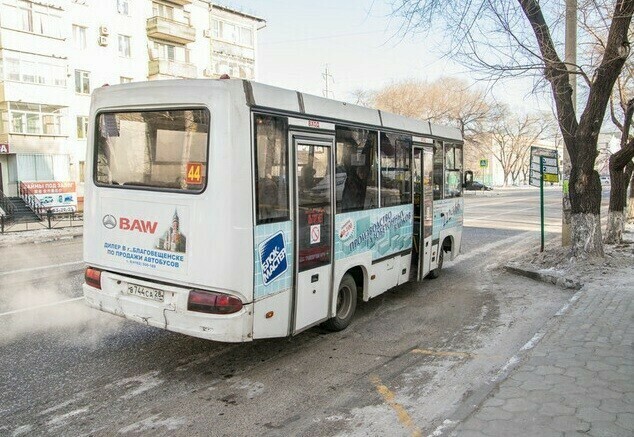 С января проезд в автобусах Благовещенска может подорожать 