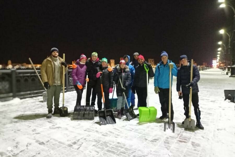 Лыжная трасса в самом центре Благовещенска протянется на несколько кварталов видео