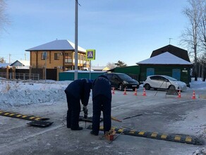 В Благовещенске на дорогах появились новые лежачие полицейские Где