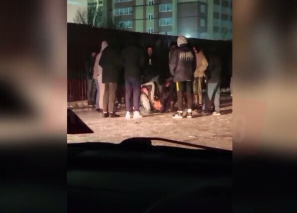 В Благовещенске снова прошли уличные бои видео