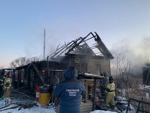 Ребенок выживший после пожара в Шимановске гостил у сестры Сейчас с ним работает психолог