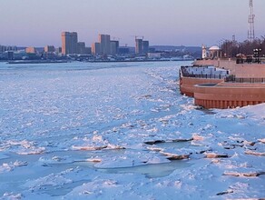 В Благовещенске изза шуги вновь ожидается дефицит воды