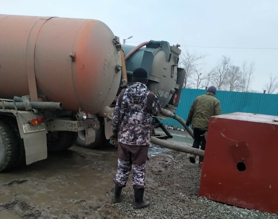 В Благовещенске вновь будет остановлен прием жидких бытовых отходов