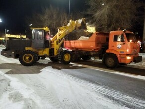 За неделю из Благовещенска вывезли около 5 тысяч кубометров снега