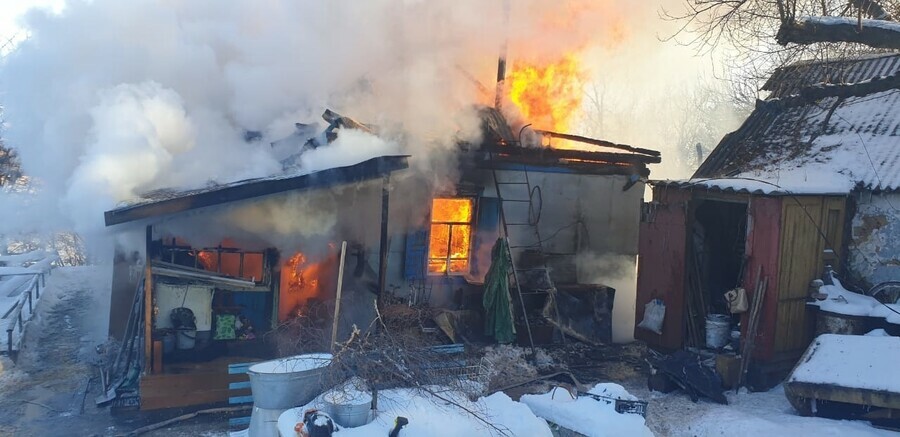 Появились подробности пожара в Белогорье в котором погибла пятилетняя девочка