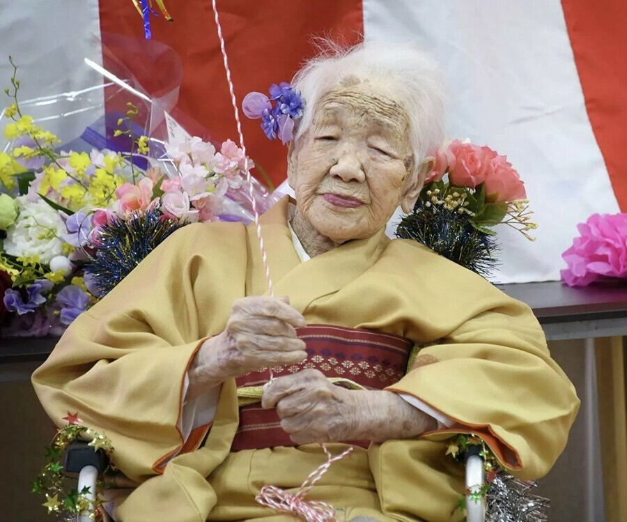 Самая пожилая в мире женщина отметила 119й день рождения