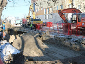 Реконструкция коллектора на улице Кузнечной в Благовещенске завершена