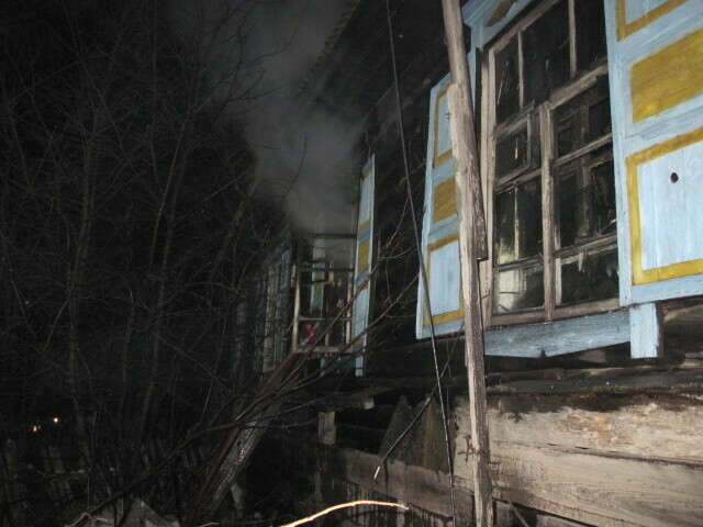 В селе Екатеринославка в пожаре пострадала женщина