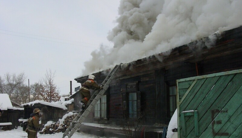 В Архаре при пожаре погиб мужчина