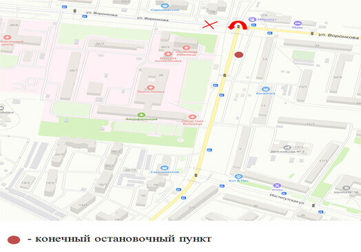 В Благовещенске полностью перекроют участок улицы Воронкова