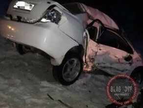 В Бурейском районе после столкновения двух авто погиб человек фото