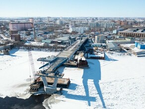 Новый мост через Зею в Благовещенске готов больше чем наполовину Как продвигается строительство