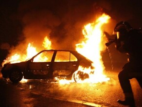 Ночью в Благовещенске горели пять автомобилей