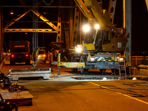 Движение через Зейский мост в Благовещенске после ночного ремонта открыто в реверсивном режиме