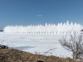 В Амурской области снова взрывали лед на Амуре