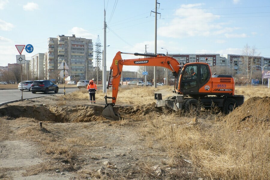 В Благовещенске начался грандиозный ремонт калининской кольцевой развязки