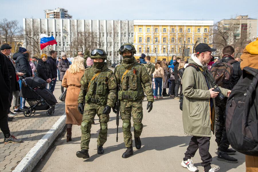 В Благовещенске состоялся митингконцерт фото