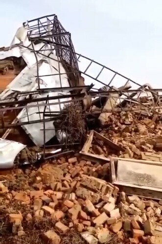В Амурской области рухнула еще одна водонапорная башня