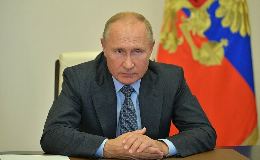 Президент России Владимир Путин прилетел в Благовещенск