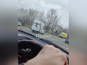 В Благовещенске скорая помощь попала в ДТП видео