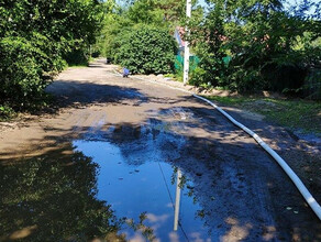 Воду из подтопленных дворов Верхнеблаговещенского собираются перекачивать в Амур