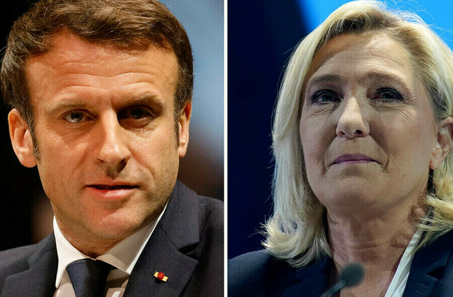 На выборах президента во Франции победил Макрон с 5855 процента голосов