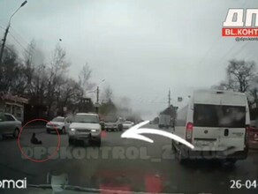 В Благовещенске на Театральной сбили пешехода видео