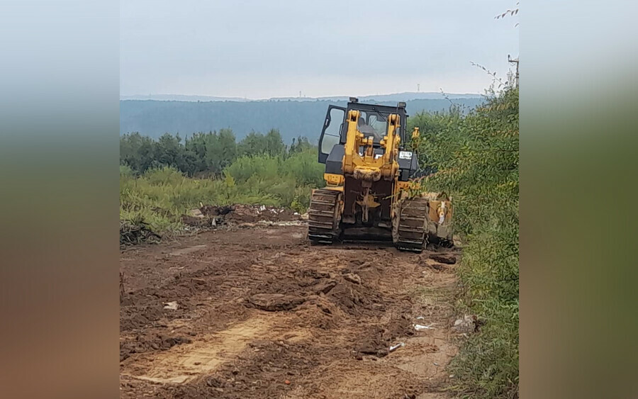 В Верхнеблаговещенском обустраивают объездную дорогу