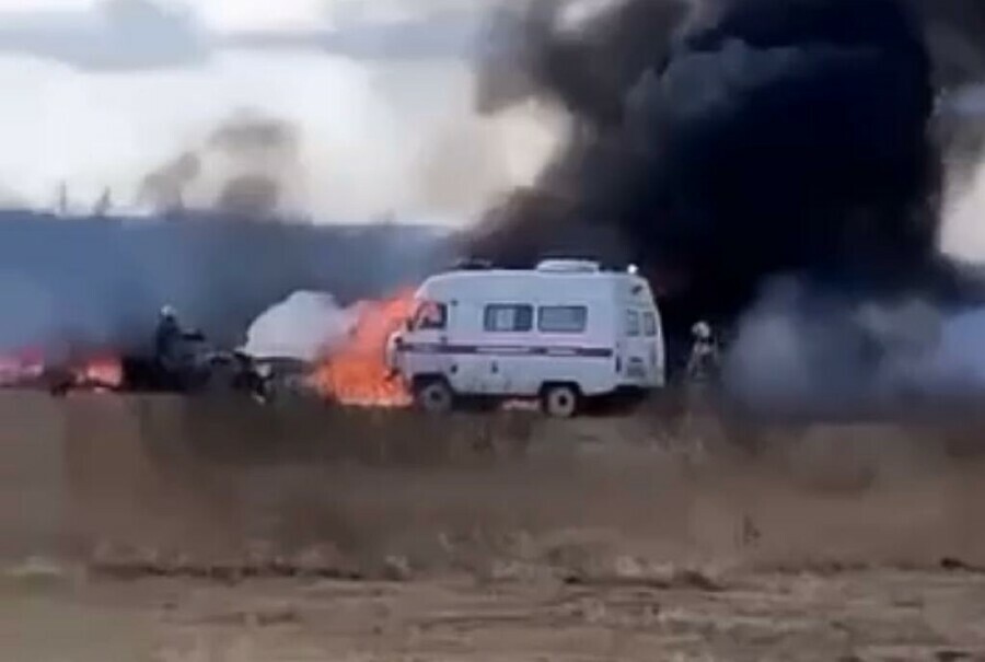 В Забайкалье вертолет Ми8 совершил жесткую посадку Есть погибший и пострадавшие