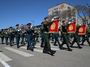 В Благовещенске прошел Парад Победы фоторепортаж