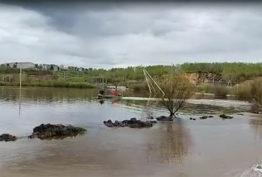 Вместо дорог  море несколько районов Амурской области сильно затопило проливными дождями видео