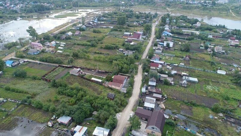 В Серышевском районе от воды освободили два населенных пункта