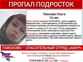 В Благовещенске пропала девочкаподросток