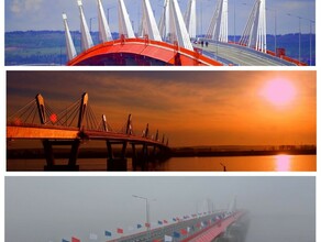 Строители международного моста через Амур поделились необычными фотографиями