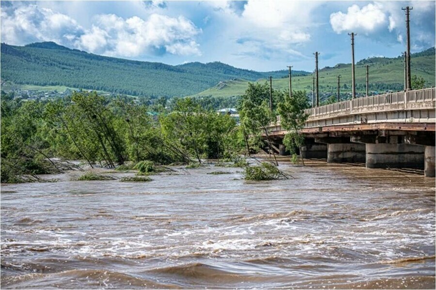 В Забайкалье пришло наводнение Началась эвакуация населения