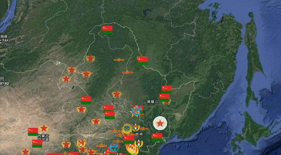 В соцсетях Китая распространяется информация о количестве военных баз Сколько их на границе с Россией