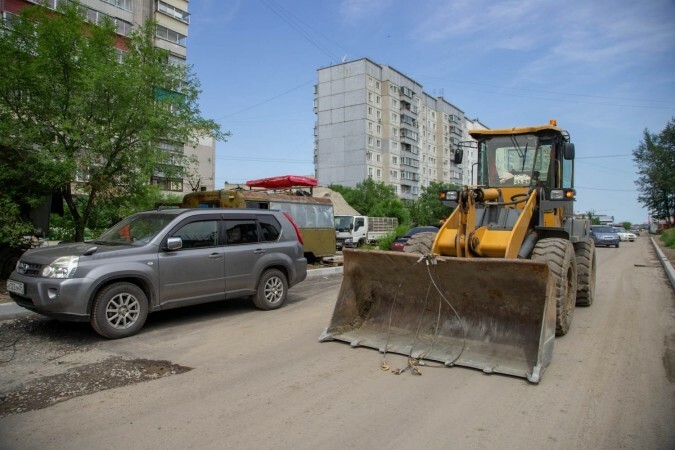 Закончить ремонт улицы Калинина планируют на полмесяца раньше 