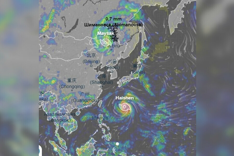 Над Благовещенском прошел самый мощный тайфун за последние 50 лет С юга движется еще один циклон