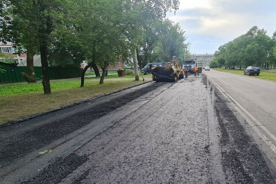 В Благовещенске отремонтировали больше 400 кв метров асфальта за неделю