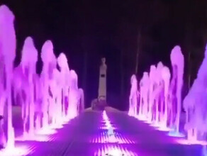 Пешеходный фонтан в Сковородине Какой он